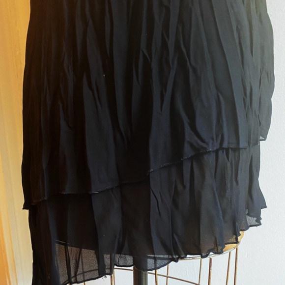Italian brand "Please" (not Pleats Please)long black dress size S - Picture 6 of 6